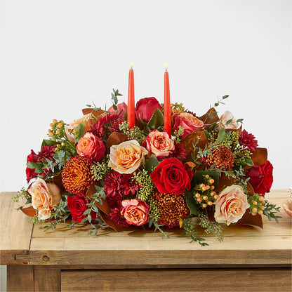 Gather Near Centerpiece –  Love Blossoms Florist, Lexington NC