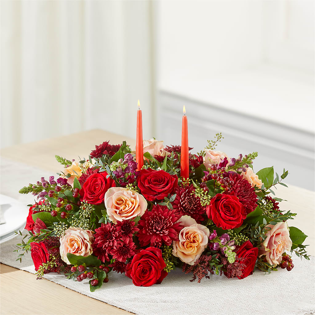 Most Thankful Centerpiece –  Love Blossoms Florist, Lexington NC