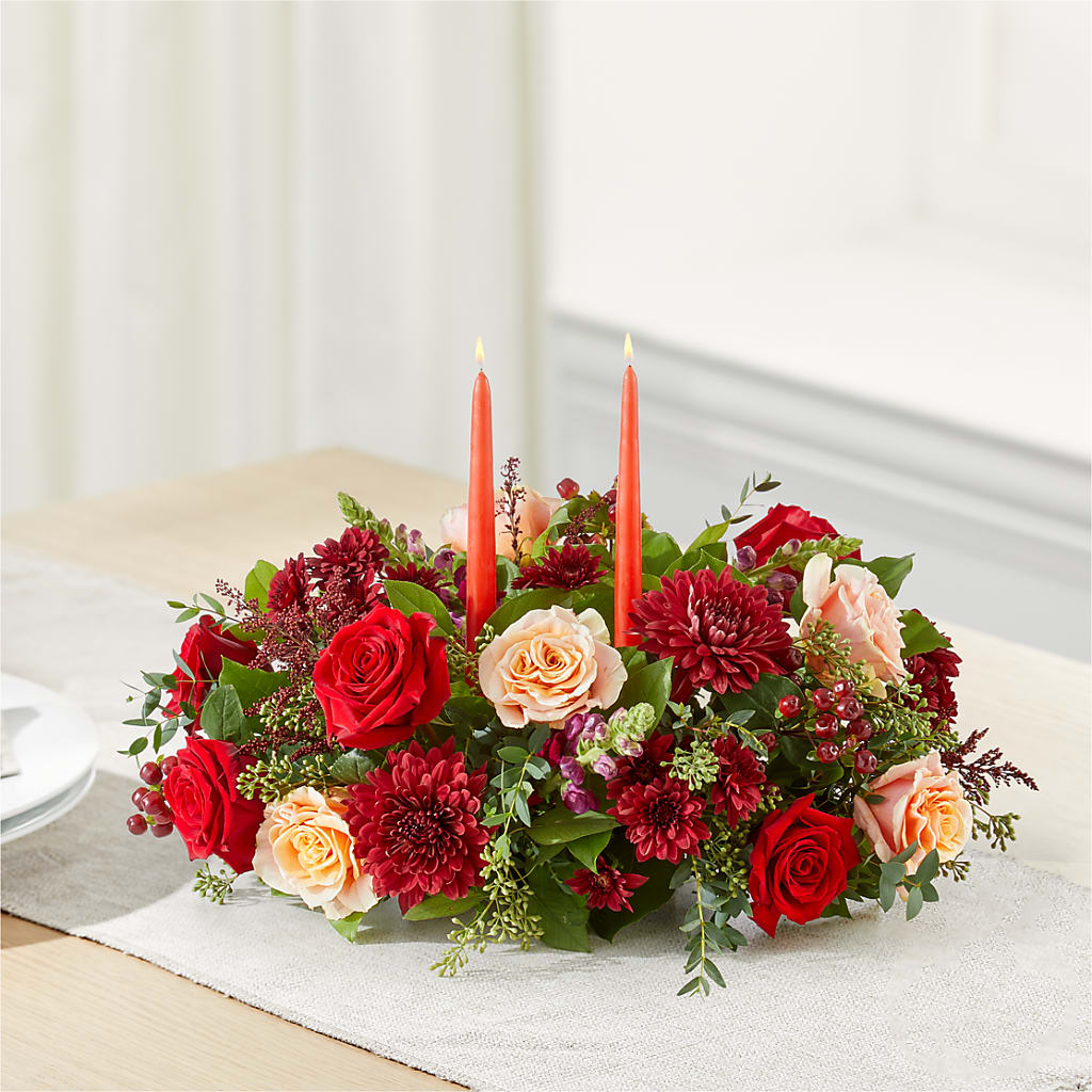 Most Thankful Centerpiece –  Love Blossoms Florist, Lexington NC