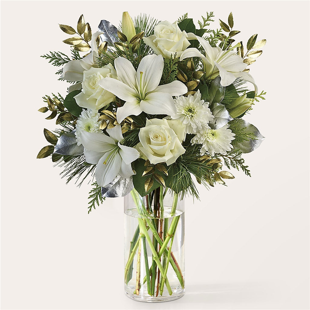 Wintry Mix Bouquet –  Love Blossoms Florist, Lexington NC