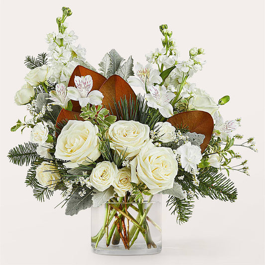 Fresh Snowfall Bouquet –  Love Blossoms Florist, Lexington NC
