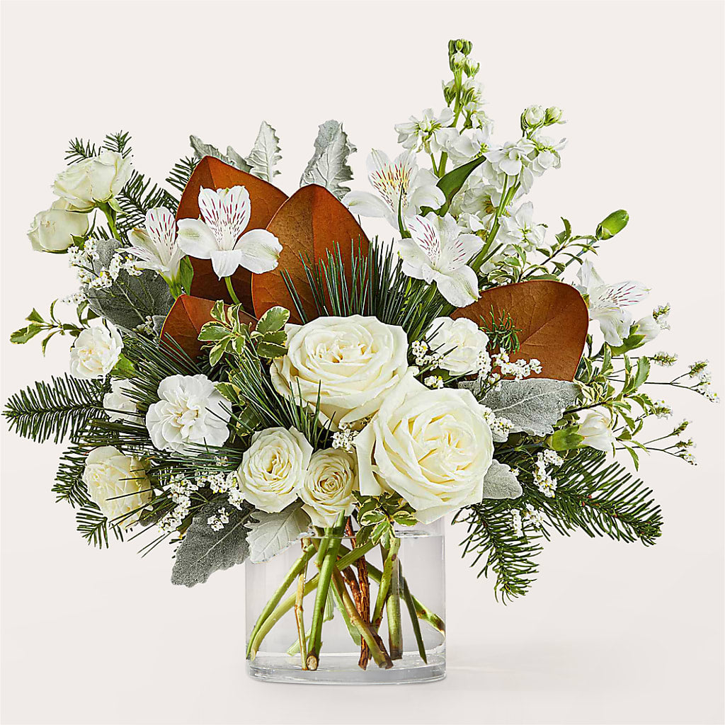 Fresh Snowfall Bouquet –  Love Blossoms Florist, Lexington NC