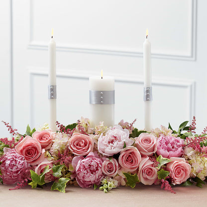 Worldwide Romance Unity Candle Arrangement –  Love Blossoms Florist, Lexington NC