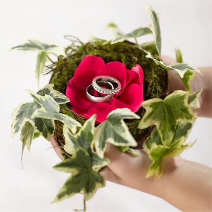 Lila Rose Ring Nest –  Love Blossoms Florist, Lexington NC